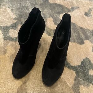Robert Clergerie Black Suede Ankle Boots size 8